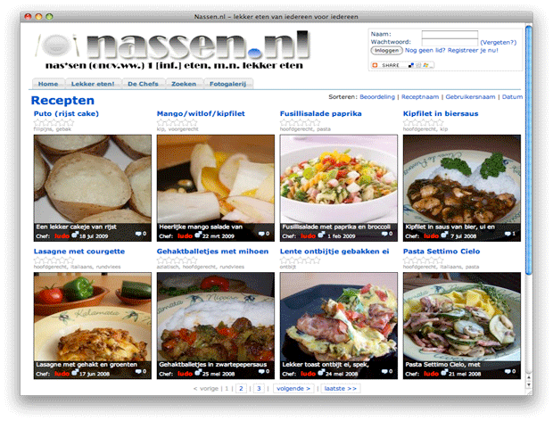 nassen.nl - Lekker eten voor en door iedereen